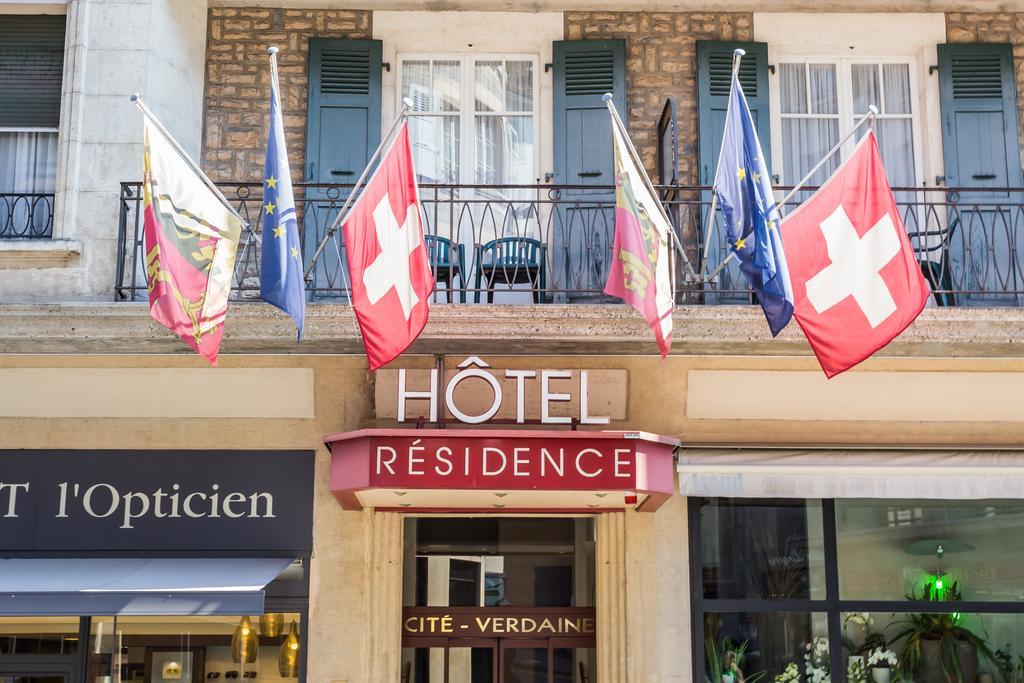 Hotel Residence Cite-Verdaine Женева Экстерьер фото